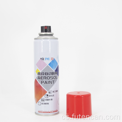 Kulatý aerosol Kovový pocínovaný plechovka